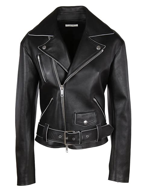 celine jacket bomber|celine biker jacket.